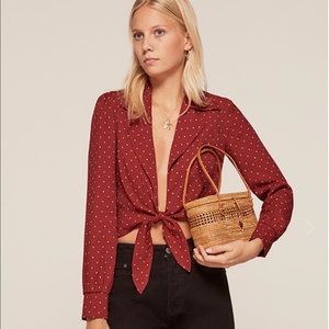 Reformation Dottie Top